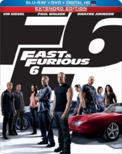 Cover art for Fast & Furious 6  (Blu-ray + DVD + Digital HD with UltraViolet)
