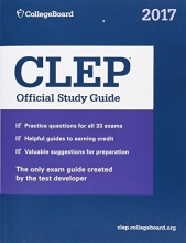 Cover art for CLEP Official Study Guide 2017
