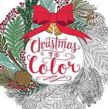 Cover art for Christmas to Color