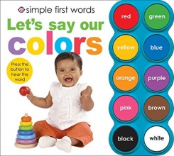 Cover art for Simple First Words Let's Say Our Colors