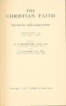 Cover art for The Christian Faith English Translation of the Second German Edition