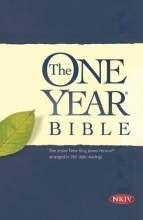 Cover art for The One Year Bible NKJV