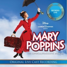 Cover art for Mary Poppins: The Live Cast Recording