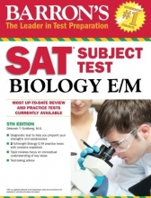 Cover art for Barron's SAT Subject Test Biology E/M, 5th Edition