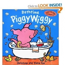Cover art for Bathtime Piggy Wiggy - A Pull-the-page Book