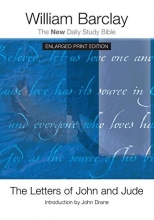 Cover art for The Letters of John and Jude - Enlarged Print Edition (The New Daily Study Bible)