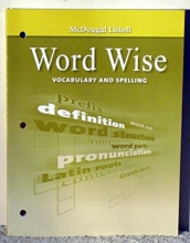 Cover art for McDougal Littell Literature: Word Wise Student's EditionVocabulary and Spelling Grade 6