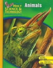 Cover art for Holt Science & Technology: Animals, Short Course B