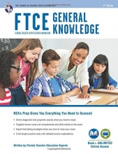Cover art for FTCE General Knowledge Book + Online (FTCE Teacher Certification Test Prep)