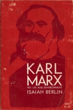 Cover art for Karl Marx: His Life and Environment