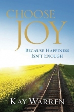 Cover art for Choose Joy: Because Happiness Isn't Enough