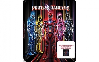 Cover art for Saban's Power Rangers: Exclusive Steelbook Plus Graphic Novel 