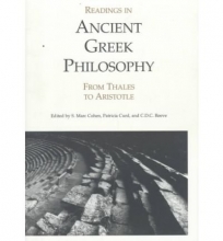 Cover art for Readings in Ancient Greek Philosophy: From Thales to Aristotle