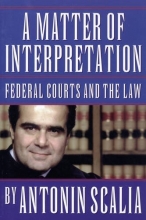 Cover art for A Matter of Interpretation: Federal Courts and the Law (The University Center for Human Values Series)