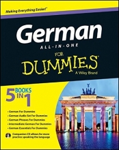 Cover art for German All-in-One For Dummies, with CD