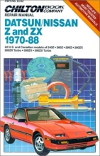 Cover art for Datsun/Nissan Z Zx 1970-88 (Chilton's Repair Manual (Model Specific))
