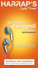 Cover art for Vocabulaire espagnol : Mthode audio, Approfondissement, 5 CD audio