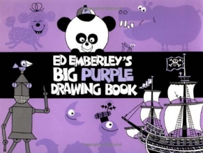 Cover art for Ed Emberley's Big Purple Drawing Book
