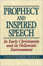Cover art for Prophecy and Inspired Speech in Early Christianity and Its Hellenistic Environment
