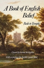 Cover art for A Book of Engish Belief: Bede to Temple