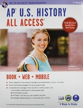 Cover art for AP U.S. History All Access Book + Online + Mobile (Advanced Placement (AP) All Access)
