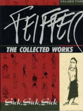 Cover art for Feiffer: The Collected Works, Vol. 3: Sick, Sick, Sick