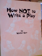 Cover art for How Not to Write a Play