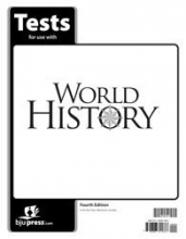 Cover art for World History Tests 4th Edition