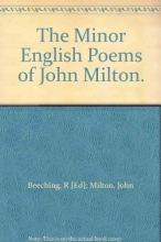Cover art for The Minor English Poems of John Milton.