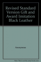 Cover art for Revised Standard Version Gift and Award Imitation Black Leather