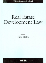Cover art for s Real Estate Development Law (American Casebook Series)