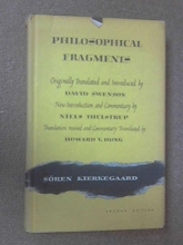 Cover art for Philosophical Fragments; or A Fragment of Philosophy