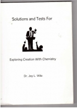 Cover art for Solutions and Tests for Exploring Creation with Chemistry