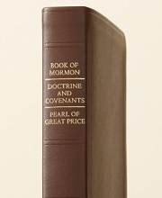 Cover art for Book of Mormon Doctrine and Covenants Pearl of Great Price (Triple Combination)