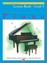 Cover art for Alfred's Basic Piano Library: Piano Lesson Book, Level 5