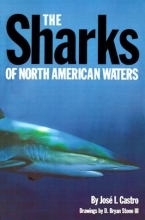 Cover art for The Sharks of North American Waters (W. L. Moody Natural History)