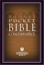 Cover art for HCSB Pocket Bible Concordance