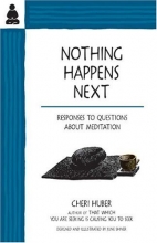 Cover art for Nothing Happens Next: Responses to Questions About Meditation