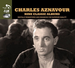 Cover art for Charles Aznavour -  9 Classic Albums (4Cd)