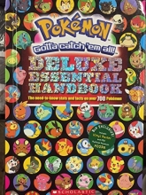 Cover art for Pokemon Deluxe Essential Handbook B&N exclusive edition with Vinyl Poster