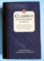 Cover art for New Revised Standard Version Classics Devotional Hardcover