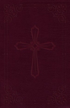 Cover art for NIV Compact Bible - Burgundy LeatherSoft w/ Cross
