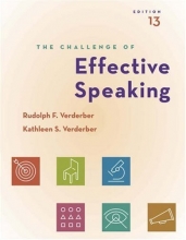 Cover art for The Challenge of Effective Speaking (with CD-ROM and SpeechBuilder ExpressTM/InfoTrac) (Available Titles CengageNOW)