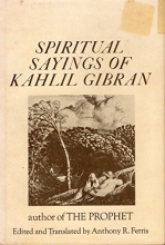 Cover art for Spiritual Sayings of Kahlil Gibran