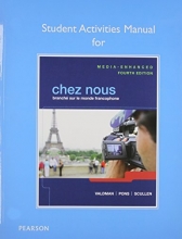 Cover art for Student Activities Manual for Chez nous: Branch sur le monde francophone, Media-Enhanced Version