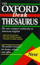 Cover art for The Oxford Desk Thesaurus