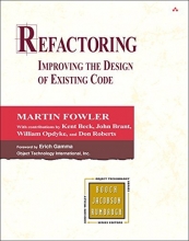 Cover art for Refactoring: Improving the Design of Existing Code