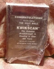 Cover art for Kwikscan Holy Bible: Complete Authorized King James Version