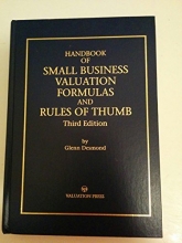 Cover art for Handbook of Small Business Valuation Formulas and Rules of Thumb/Third Edition
