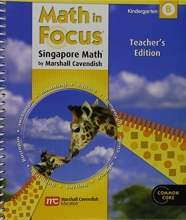 Cover art for Math in Focus: Singapore Math: Teacher's Edition Grade K Volume B 2012